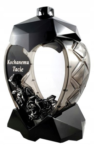 ZNICZ ARTYSTYCZNY SERCE MAŁE Kochanemu Tacie