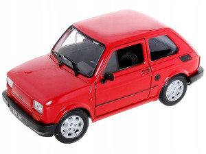 Welly POLSKI FIAT 126p Model Metalowy 1:21 MALUCH