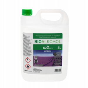 Biopaliwo WARMY bioetanol lawenda aromaterapia 5 l
