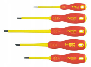 Wkrętaki 1000V, zestaw 5 szt., SvCm NEO 04-220