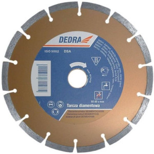 Dedra Tarcza Segmentowa Do Betonu, Cegły, Kamienia 180mmx22,2mm H1108