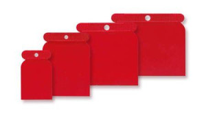 Dedra Szpachle Malarskie Plastikowe 50, 80, 100, 120mm 4szt 15b008
