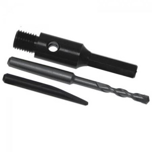 Dedra Zestwa Adapter Sds Plus, Wiertło Pilot 100mm, Wybijak H1226