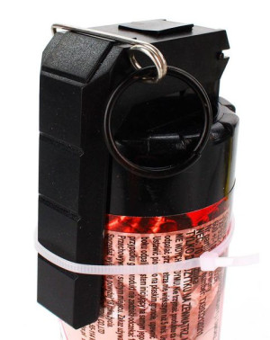 granat dymny - czerwony -  metalowy - zawleczka - txf932-1 - triplex