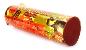 świeca dymna - pomarańczowa - draska - txf933-7 - triplex