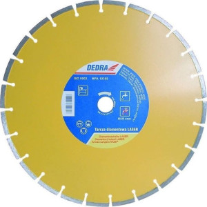 Dedra Tarcza Diamentowa Laser Do Betonu, Granitu,asfaltu 180mmx22,2mm H1155