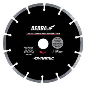 Dedra Tarcza Segmentowa Do Betonu, Cegły, Kamienia 300mmx25,4mm Hp2118e