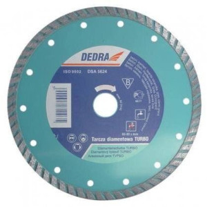 Dedra Tarcza Diamentowa Turbo Do Glazury, Gresu 115mmx22,2mm H1100