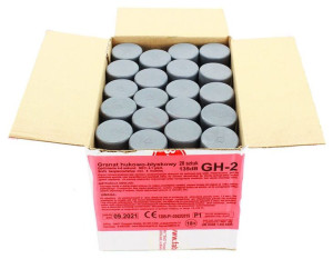 zestaw - 20 x granat hukowo-błyskowy - zawleczka - gh-2 - b&g