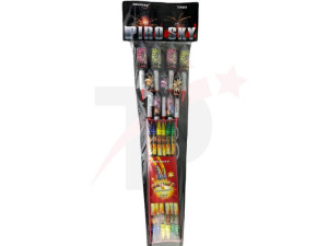 zestaw rakiet piro sky - txr085 - triplex - 19 szt.