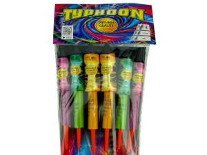 rakiety typhoon - grmix6 - super power - 6 szt.