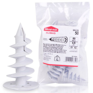 Łącznik Spiralny 50 Mm Wkręt Met 10szt/opak Wk-ds050