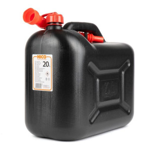 Kanister plastikowy, czarny 20l