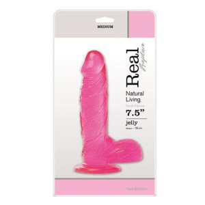 Dildo-jelly Dildo Real Rapture Pink 7.5""""""""""""""""