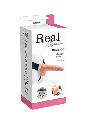 Proteza-fallo Strap On Cavo Real Rapture 8 Flesh With Balls