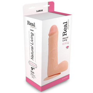 Wibrator-realistic Vibrator Real Rapture Flesh 9""""""""""""""""