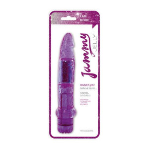 Wibrator-vibrator Jammy Jelly Dazzly Glitter Purple