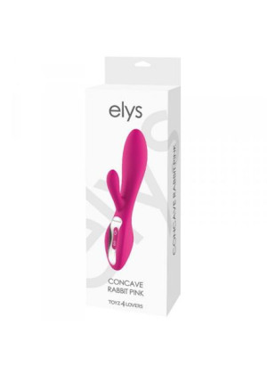 Wibrator-vibratore Rabbit Elys - Concave Rabbit Pink