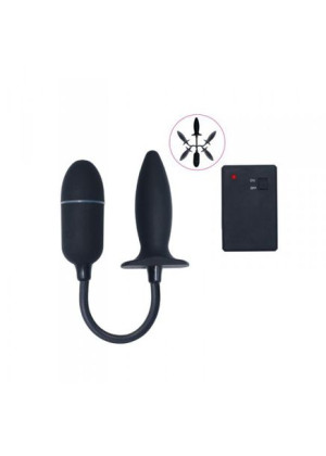 Plug/vibr-on/off Remote Control Bendable Vibe
