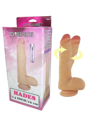 Wibrator-HADES-LOVECLONEX 7,5""""""""-rotation