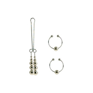 Nipple & Clitoral Body Jewelry Silver
