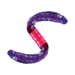 Dual Vibrating Flexi-Dong Purple