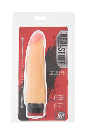 Realstuff Multispeed Vibrator 6inch