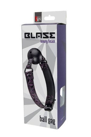 Blaze Ball Gag Purple