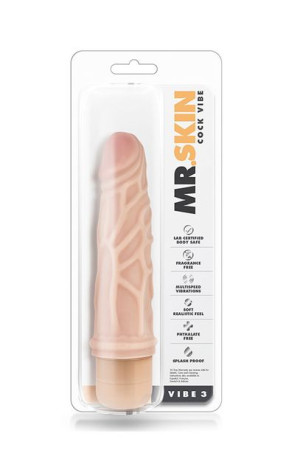 Dr. Skin Cock Vibe 3 Flesh