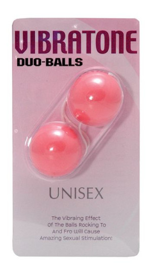 Vibratone Duo Balls Pink Blistercard