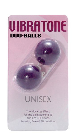 Vibratone Duo Balls Purple Blistercard