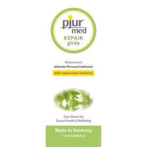 Żel-pjur MED Repair glide 2ml.-Water based personal lubricant with hyaluron