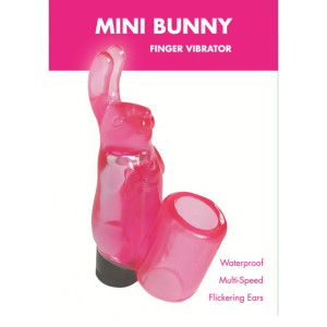 Wibrator- Me You Us Mini Bunny Finger Vibrator Pink