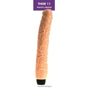 Wibrator- Me You Us Thor 11 Realistic Vibrator Flesh 11in