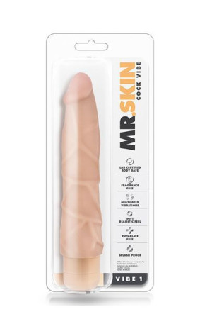 Dr. Skin Cock Vibe 1 Flesh