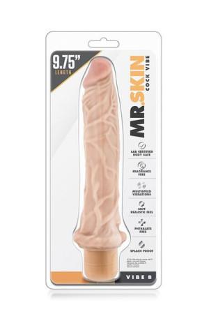 Dr. Skin Cock Vibe 8 Flesh