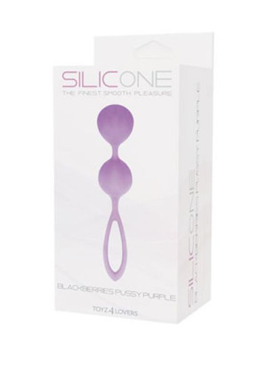 Kulki-palline Blackberries Pussy Silicone Purple