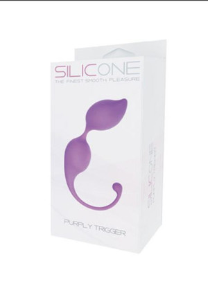 Kulki-palline Trigger Silicone Purply
