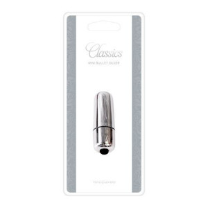 Wibrator-mini Vibratore Bullet Classics Silver