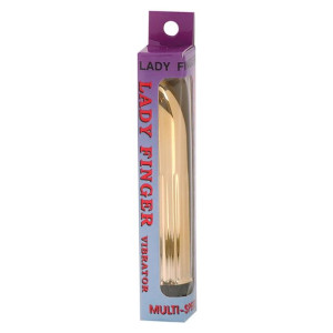 Ladyfinger Mini Vibrator Gold