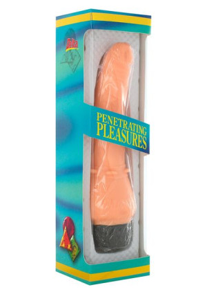 Vinyl P-Shape Vibrator No.3 Light skin tone