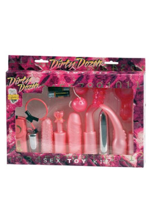 Dirty Dozen Sex Toy Kit Pink