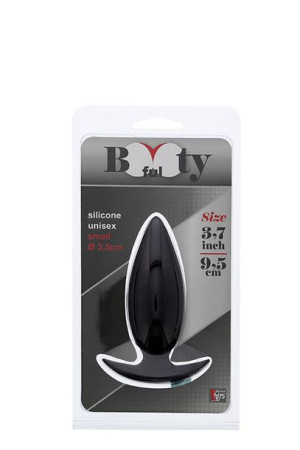 Cheeky Love Anal Plug Small Black