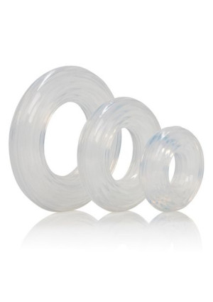 Premium Silicone Ring Set Transparent