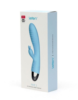 Wibrator-vibratore Rabbit Leten Faye 2 Turquoise