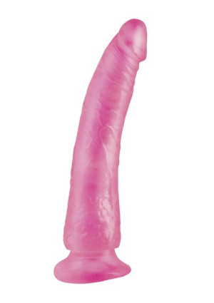 Slim 7 Inch with Suction Cup Pink