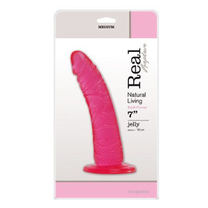 Dildo-jelly Dildo Real Rapture Pink 7""""""""""""""""