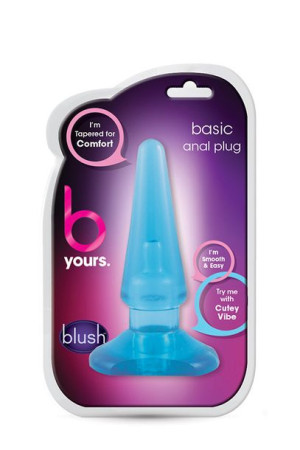 B Yours Basic Anal Plug Blue