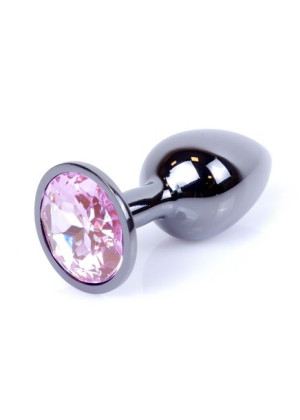Plug-Jewellery Dark Silver PLUG- Rose