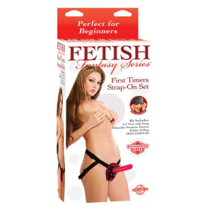 First Timers Strap-On Set Red